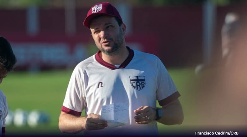 Futebol: Técnico do CRB anuncia planos para reforço Rafael Bilu, ex-Cruzeiro